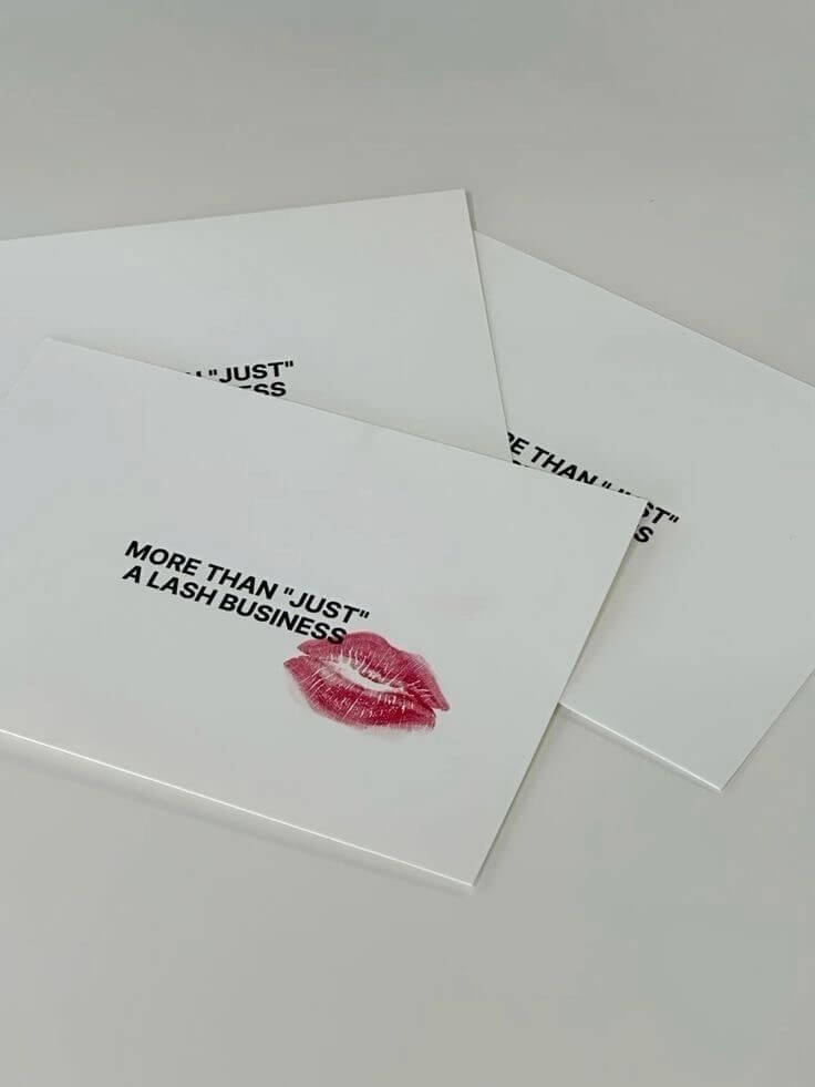 Kit et supports pédagogiques – Lashes Room Studio